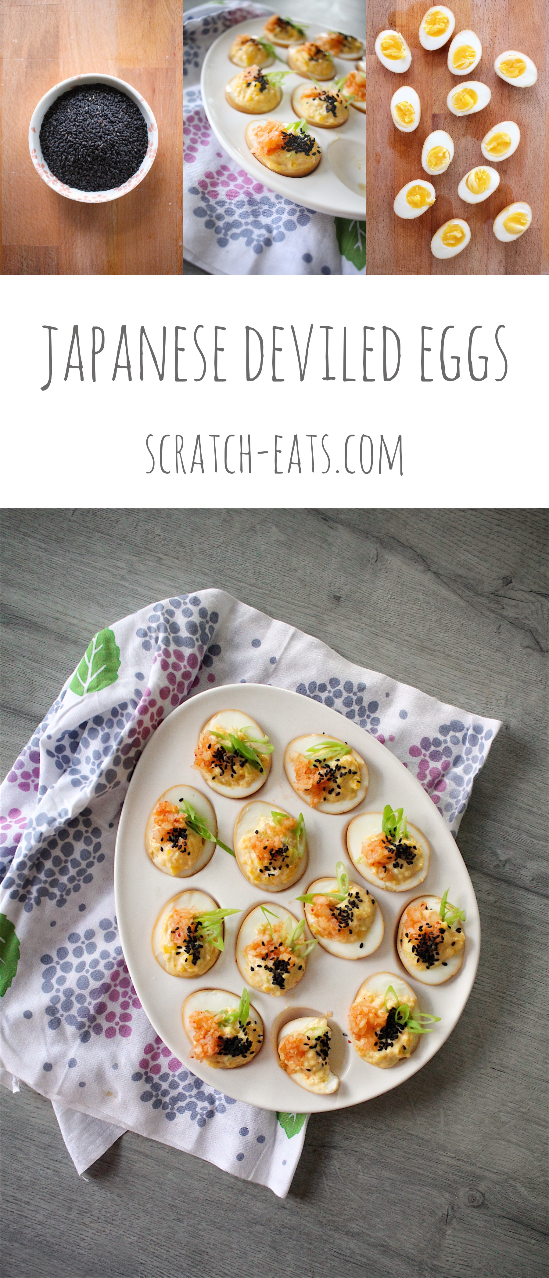 Japanese Deviled Eggs