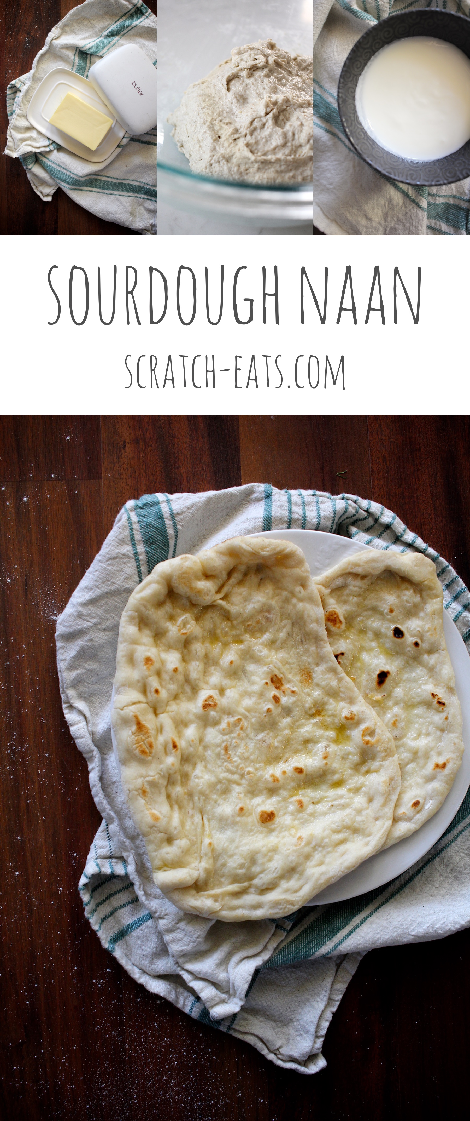 Sourdough Naan
